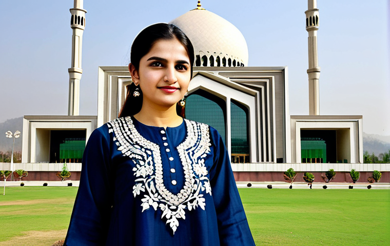 목적을 찾는 자기 탐색 방법 - Empowered Professional**
"A Pakistani woman, fully clothed in a professional Shalwar Kameez with in...